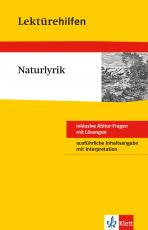 Cover-Bild Klett Lektürehilfen - Naturlyrik