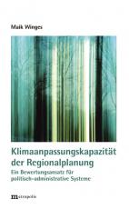 Cover-Bild Klimaanpassungskapazität der Regionalplanung