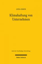 Cover-Bild Klimahaftung von Unternehmen