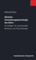 Cover-Bild Klinische Entwicklungspsychologie des Alters