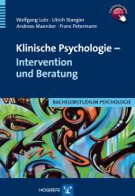 Cover-Bild Klinische Psychologie – Intervention und Beratung
