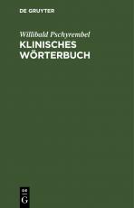 Cover-Bild Klinisches Wörterbuch