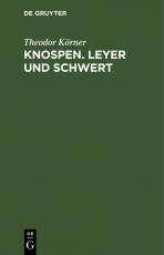 Cover-Bild Knospen. Leyer und Schwert