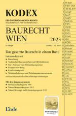 Cover-Bild KODEX Baurecht Wien 2023