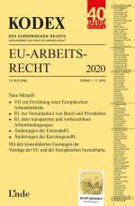 Cover-Bild KODEX EU-Arbeitsrecht 2020