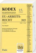 Cover-Bild KODEX EU-Arbeitsrecht 2025