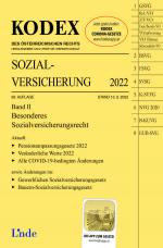 Cover-Bild KODEX Sozialversicherung 2022, Band II