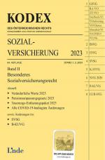 Cover-Bild KODEX Sozialversicherung 2023, Band II