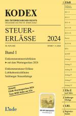 Cover-Bild KODEX Steuer-Erlässe 2024, Band I