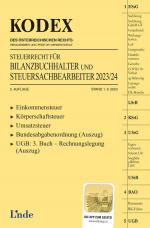 Cover-Bild KODEX Steuerrecht für Bilanzbuchhalter und Steuersachbearbeiter 2023/24