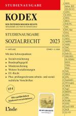 Cover-Bild KODEX Studienausgabe Sozialrecht 2023