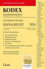 Cover-Bild KODEX Studienausgabe Sozialrecht 2024