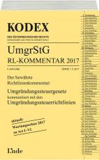 Cover-Bild KODEX Umgründungssteuergesetz-Richtlinienkommentar 2017