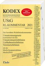 Cover-Bild KODEX UStG-Richtlinien-Kommentar 2021