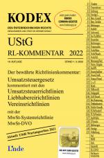 Cover-Bild KODEX UStG-Richtlinien-Kommentar 2022