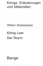 Cover-Bild König Lear / Der Sturm (King Lear / The Tempest). Textanalyse und Interpretation.