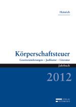 Cover-Bild Körperschaftsteuer 2012