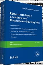 Cover-Bild Körperschaftsteuer-, Gewerbesteuer-, Umsatzsteuer-Erklärung 2021