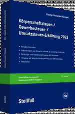 Cover-Bild Körperschaftsteuer-, Gewerbesteuer-, Umsatzsteuer-Erklärung - online