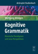 Cover-Bild Kognitive Grammatik