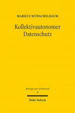 Cover-Bild Kollektivautonomer Datenschutz