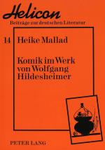 Cover-Bild Komik im Werk von Wolfgang Hildesheimer