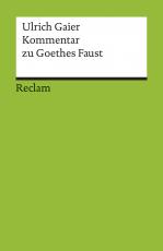 Cover-Bild Kommentar zu Goethes "Faust"