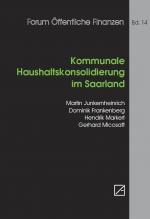 Cover-Bild Kommunale Haushaltskonsolidierung im Saarland