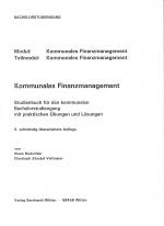 Cover-Bild Kommunales Finanzmanagement für den Bachelorstudiengang