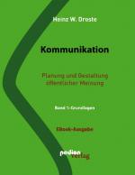 Cover-Bild Kommunikation. Planung und Gestaltung öffentlicher Meinung