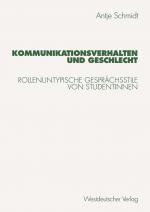 Cover-Bild Kommunikationsverhalten und Geschlecht