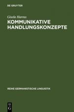 Cover-Bild Kommunikative Handlungskonzepte