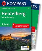 Cover-Bild KOMPASS Wanderführer Heidelberg mit Neckarsteig