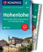 Cover-Bild KOMPASS Wanderführer Hohenlohe, Mainhardter Wald, Löwensteiner und Ellwanger Berge, 55 Touren mit Extra-Tourenkarte