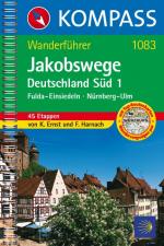 Cover-Bild KOMPASS Wanderführer Jakobswege Deutschland Süd 1