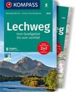 Cover-Bild KOMPASS Wanderführer Lechweg, Vom Quellgebiet bis zum Lechfall, 8 Etappen