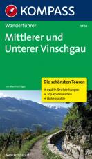 Cover-Bild KOMPASS Wanderführer Mittlerer und Unterer Vinschgau