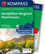 Cover-Bild KOMPASS Wanderführer Nordpfälzer Bergland, Rheinhessen