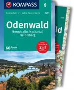 Cover-Bild KOMPASS Wanderführer Odenwald, 60 Touren mit Extra-Tourenkarte