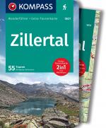 Cover-Bild KOMPASS Wanderführer Zillertal, 55 Touren: mit Extra-Tourenkarte