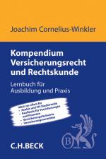 Cover-Bild Kompendium Versicherungsrecht und Rechtskunde