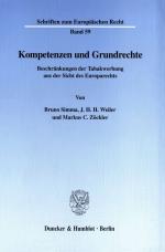 Cover-Bild Kompetenzen und Grundrechte.