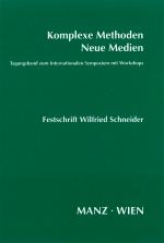Cover-Bild Komplexe Methoden. Neue Medien.