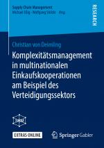 Cover-Bild Komplexitätsmanagement in multinationalen Einkaufskooperationen am Beispiel des Verteidigungssektors