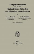 Cover-Bild Komplexometrische und andere titrimetrische Methoden des klinischen Laboratoriums