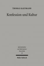 Cover-Bild Konfession und Kultur
