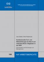 Cover-Bild Konfessionelle Fort- und Weiterbildungen für Beruf und nebenberufliche Tätigkeiten in der DDR