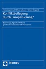 Cover-Bild Konfliktbeilegung durch Europäisierung?