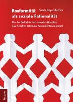 Cover-Bild Konformität als soziale Rationalität