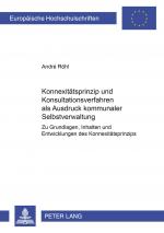 Cover-Bild Konnexitätsprinzip und Konsultationsverfahren als Ausdruck kommunaler Selbstverwaltung